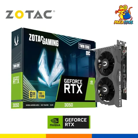 Tarjeta Gráfica Zotac RTX 3050 Gaming 6GB