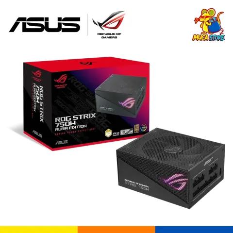 Fuente de Poder ASUS ROG Strix Aura Edition 750W 80 Plus Gold