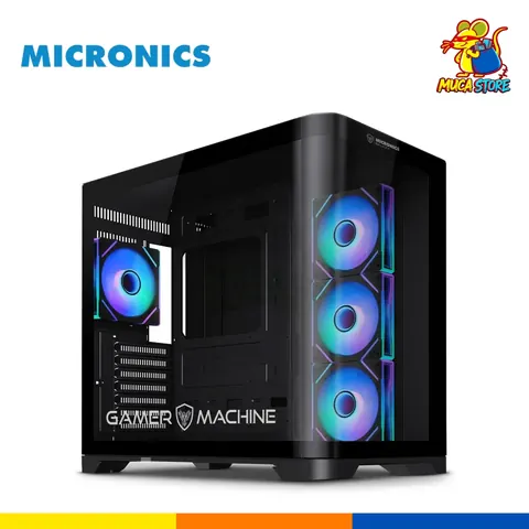 Case Micronics Galaxy ATX 4 Ventiladores ARGB