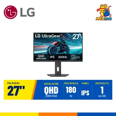 Monitor LG UltraGear 27GS75Q-B 27" QHD 180Hz IPS