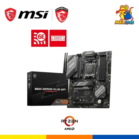 Placa Madre MSI B650 Gaming Plus WiFi6E - DDR5 - AM5 - Black