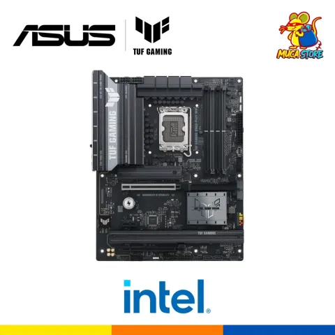 Placa Madre Asus TUF Gaming B860-Plus WiFi - DDR5 - LGA 1851 - Intel Core Ultra Series - Black