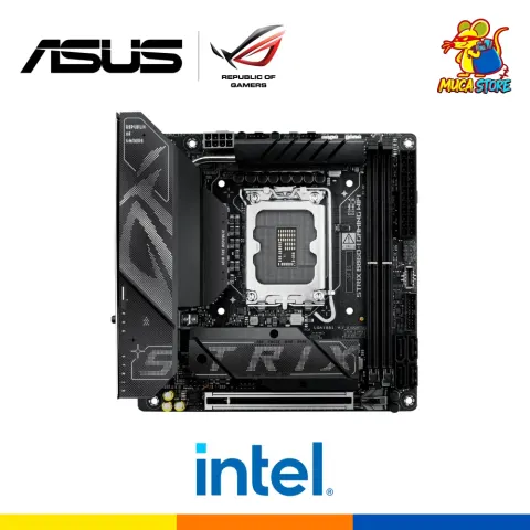 Placa Madre Asus ROG Strix B860-I Gaming WiFi - DDR5 - LGA 1851 - Intel Core Ultra - Black