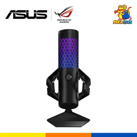 Micrófono ASUS ROG Carnyx Cardioide RGB Negro