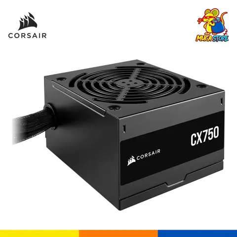 Fuente de Poder Corsair CX750 750W 80 Plus Bronze